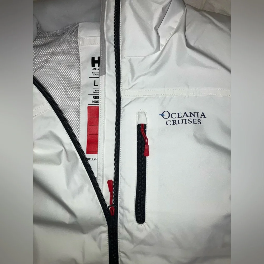 Helly Hansen NEW Women’s sailing crew tech vest Oceania cruises embroidered sz L - Picture 6 of 8